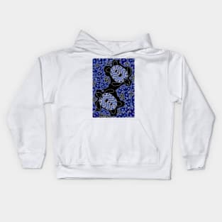 Aboriginal Art - Sea Turtle Dreaming Small Kids Hoodie